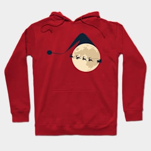 Shanta Claus flying Hoodie